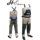 Waders respirant H8 Séries avec chausson