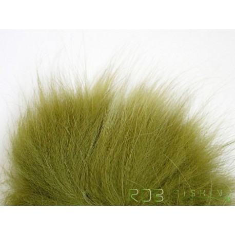 Fourrure de renard arctique olive