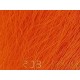 Pièce de Bucktail Fluo Fire Orange