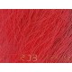 Pièce de Bucktail Fluo Red