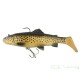 3D TROUT RATTLE SHAD SAVAGE GEAR 17 cm Dark Brown Trout
