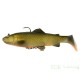 3D TROUT RATTLE SHAD SAVAGE GEAR 20.5 cm Slow Sink Dirty Roach