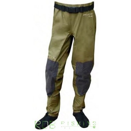 Pantalon de wading respirant avec chausson néoprène