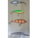 Lot de 4 poissons nageurs, d'occasion