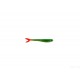 Finslow AMS Fishing 2.8" (7cm) coloris 06 vert queue rouge