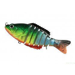 Segment Shad 4'' (10cm ) / 20gr / sinking color 399 FIRE TRICO