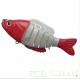 Segment Shad 4'' (10cm ) / 20gr / sinking color 311A RED WHITE