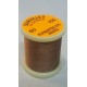 Fil de montage Danville Flymaster Waxed Thread 6/0 50Yds marron clair