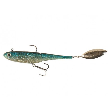 DAM Effzett Kick-S Minnow 100mm 16gr Blue Herring