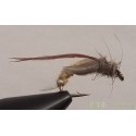 Nymphe RDB pupe de caddis tissée réaliste