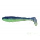 Leurre souple Keitech Swing Impact Fat 3.3’’ / 8.4 cm coloris LT Blue Chartreuse