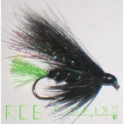 Streamer RDB noir-chartreuse