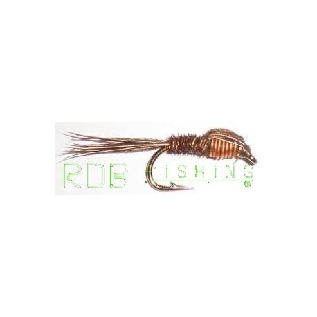 Nymphe pheasant tail cuivre