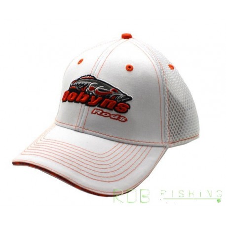 WHITE MESH ADJUSTABLE HAT DOBYNS