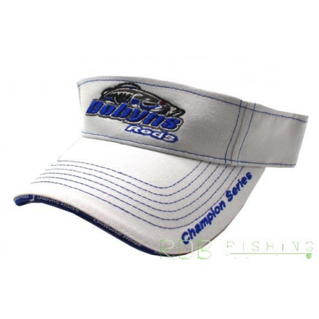 WHITE CHAMPION ADJUSTABLE VISOR DOBYNS