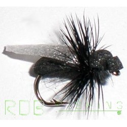 Mouche sèche RDB fourmi noire ailée en mousse