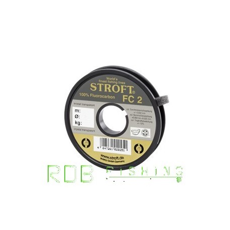 100 % Fluoroarbon Stroft FC 2 25m