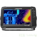 Combiné sondeur, traceur Lowrance HDS 9 CARBON avec sonde HST-WSBL et StructureScan 3D Bundle