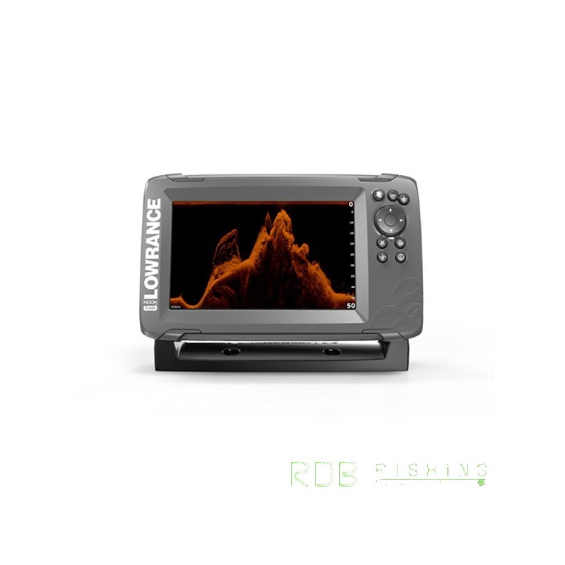 Sondeur Lowrance HOOK2 7x avec sonde SplitShot et traceur GPS - RDB Fishing