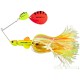 Spinnerbait DAM EFFZETT® Pike Rattlin' Spinnerbait 43g 17cm Fluo Yellow Orange