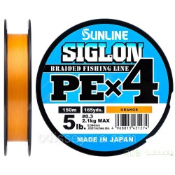 Sunline SIGLON PE X4 Orange 150 m