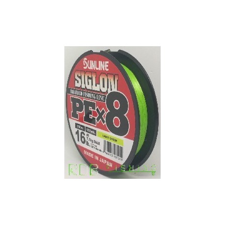 Sunline SIGLON PE X8 Light Green 150 m