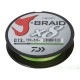 Tresse Daiwa J-BraidX8 150m chartreuse