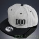 Casquette DUO Snapback GRIS CHINE NOIR