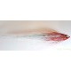 Pike Flash tube Red Head / Pearl Silver mix